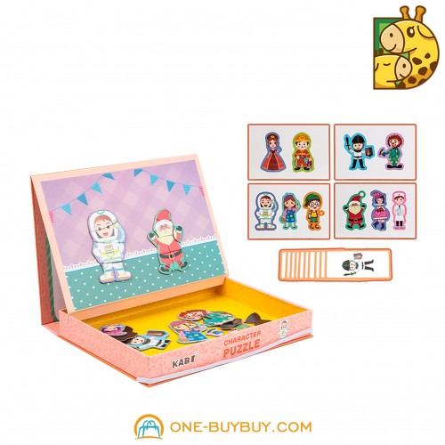 детская головоломка игрушка магнитная фигурка