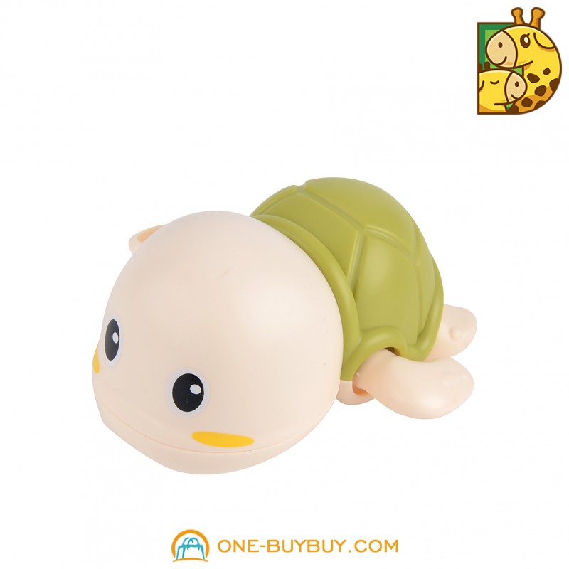 Baby Shower Toy Заводной Мультфильм Черепаха Зеленая