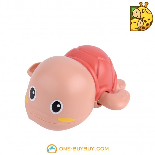 Baby Shower Toy Заводной Мультфильм Черепаха Красный