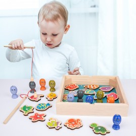 Детская игра «два в одном», игра с бисером, подходящая познавательная игра, упражнение, координация рук и глаз, деревянные развивающие игрушки 