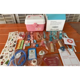 Детские игрушки-доктор, набор из 38 предметов, детский набор игрушек-докторов, ролевая игра, симулятор дома, русская версия 